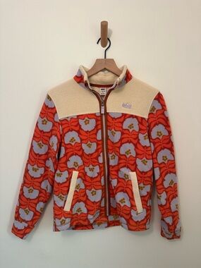 REI Co op Kids Fleece Flower Power Zip Up